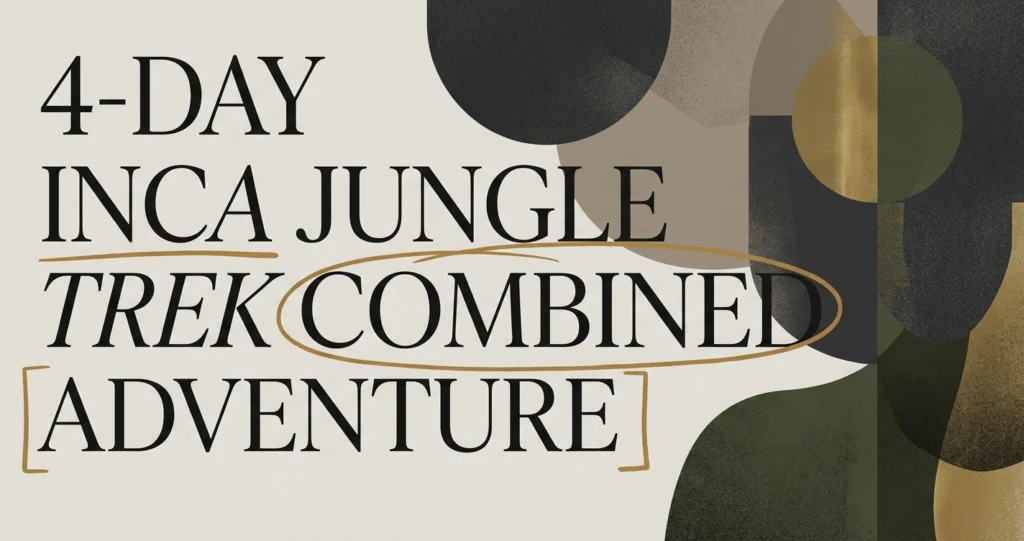 Inca Jungle Trek: Hiking, Biking & Rafting Explained